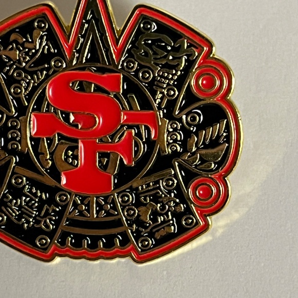 San Francisco 49ers Empire Aztec Hat Pins Streetwear Bag Football Fitted Hats - Picture 3 of 8